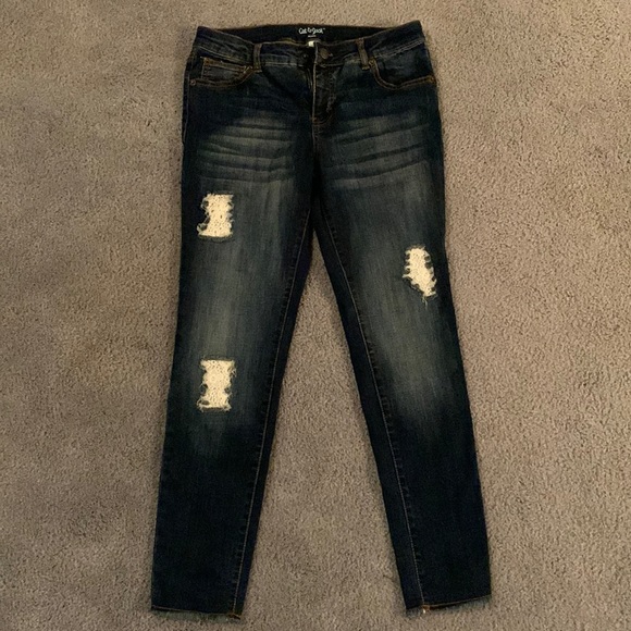 Cat & Jack Denim - Cat & Jack Jeggings. Size 16- dark wash